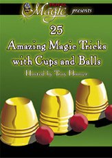 25 Amazing Trick with Cups and Balls - DVD
