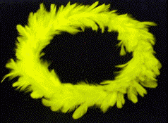 Color Change Feather Wreaths