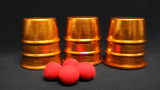 Cups & Balls (Copper) by Zanders Magical Apparatus