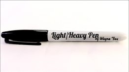 Light and Heavy Pen (Gimmicks and Online Instructions) by Wayne Fox