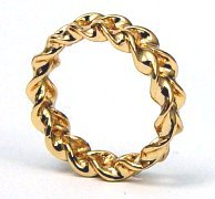 Gold Optical Illusion Ring