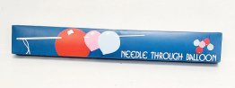 Needle Thru Balloon Professional (with 10 clear balloons) by Bazar de Magia