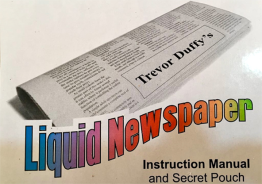 Liquid Newspaper by Trevor Duffy