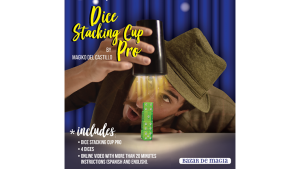Dice Stacking Cup Pro (Gimmicks and Online Instructions) by Bazar de Magia