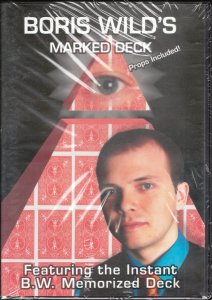 Boris Wild's Marked Deck w/Props - DVD