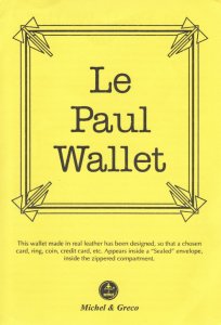 Le Paul Wallet by Vernet