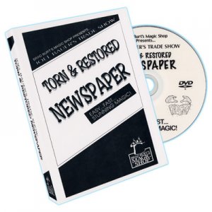 Torn and Restored Newspaper DVD