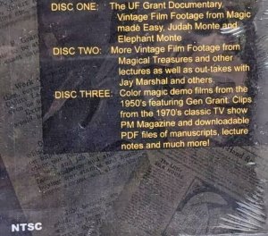 U.F. Grant An American Original Magician 3-Disk Set