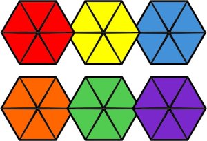 Color Changing Hexagon w/ DVD by Joker Magic