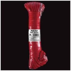 Magicians Rope - Soft 50 ft - Red