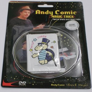 Wild Cards - Andy Comic Magic Trick with DVD