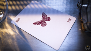 Butterfly Playing Cards Marked (Red) 2nd Edition by Ondrej Psenicka