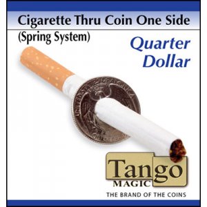 Bill or Pen Through Quarter by Tango Magic