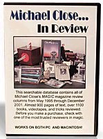 Michael CLose... In Review on CD Rom