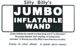 Jumbo Inflatable Wand
