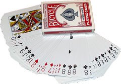 50-50 Bicycle Forcing Card Deck