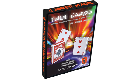 Twin Cards by Joker Magic