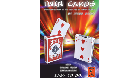 Twin Cards by Joker Magic