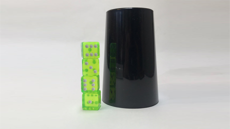 Dice Stacking Cup Pro (Gimmicks and Online Instructions) by Bazar de Magia