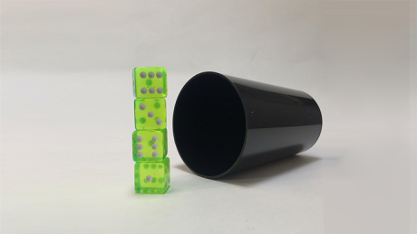 Dice Stacking Cup Pro (Gimmicks and Online Instructions) by Bazar de Magia