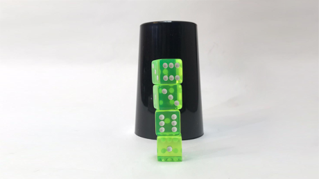 Dice Stacking Cup Pro (Gimmicks and Online Instructions) by Bazar de Magia