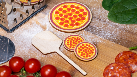 Pizza Paddle Supreme by Rob Thompson