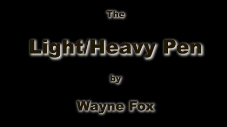 Light and Heavy Pen (Gimmicks and Online Instructions) by Wayne Fox