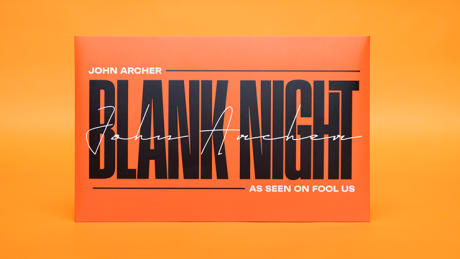 Blank Night 2025 Edition (Orange) by John Archer