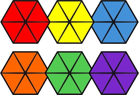 Color Changing Hexagon by Joker Magic