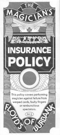 Magicians Insurance Policy