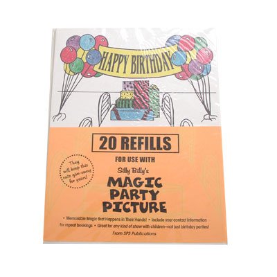 Magic Party Picture Refills by Silly Billy