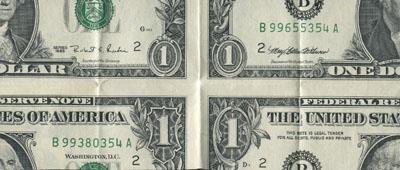 Quadflex / Mis-Made Dollar Bill