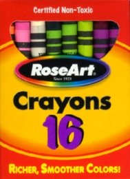 Vanishing Crayons