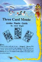 Jumbo Three Card Monte by Joker Magic