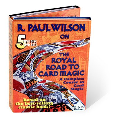 Royal Road To Card Magic by R. Paul Wilson 5 DVD Set