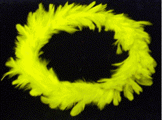 Color Change Feather Wreaths