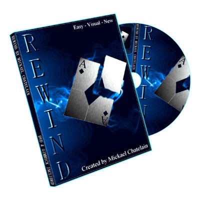 Rewind (Gimmick and DVD, RED) by Mickael Chatelain