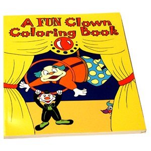 Clown Magic Coloring Book